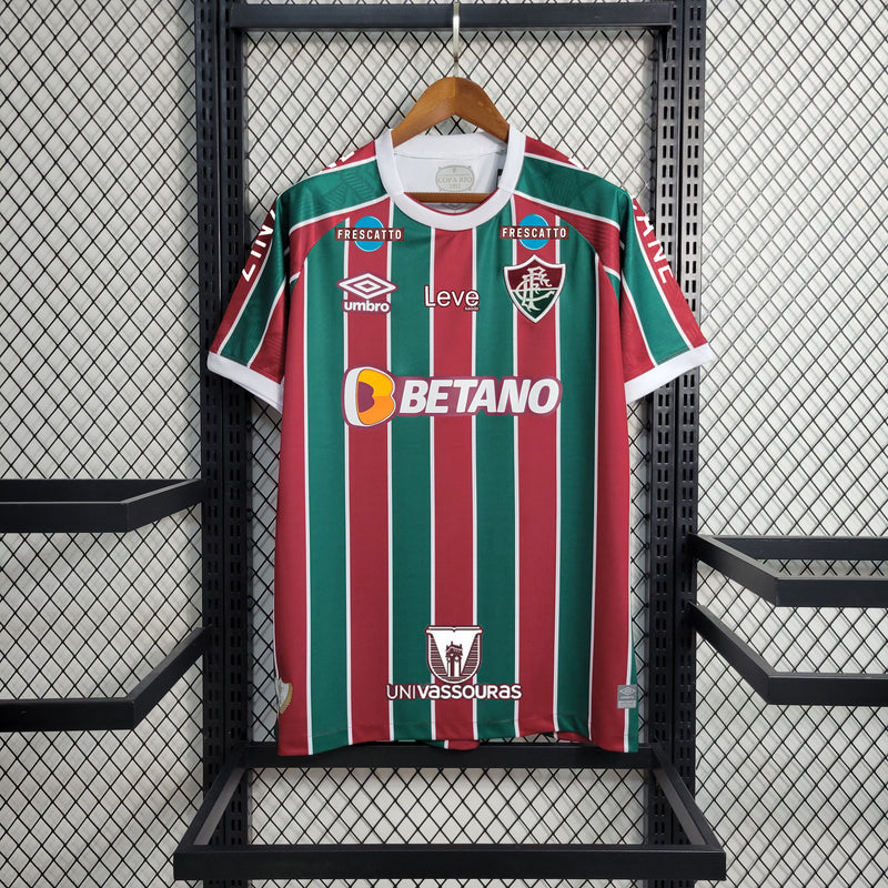 23-24 Fluminense Tricolor Com Patrocinadores