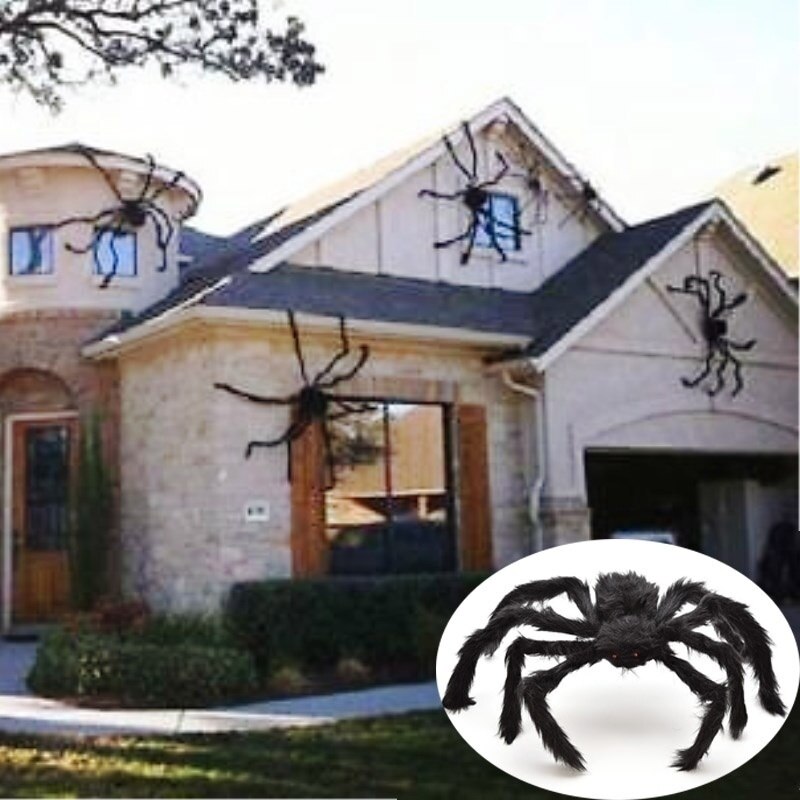 Aranhas Falsas Para Decoração De Halloween