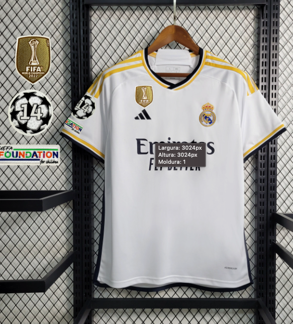 23-24 Real Madrid - Com patches