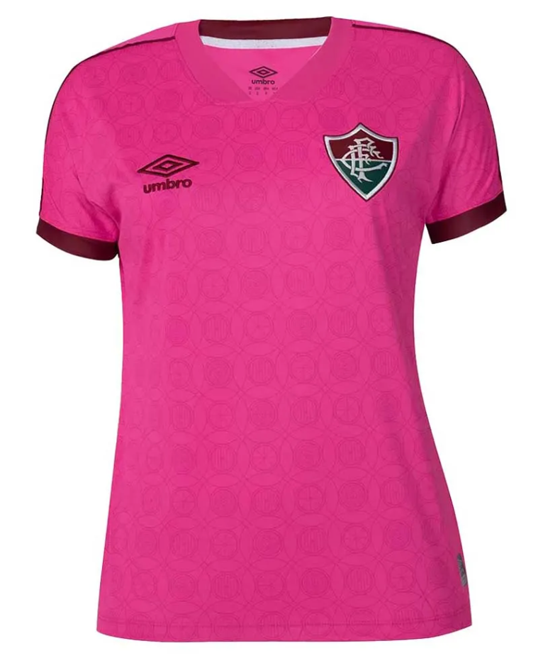 23-24 Camisa Fluminense pink Feminina