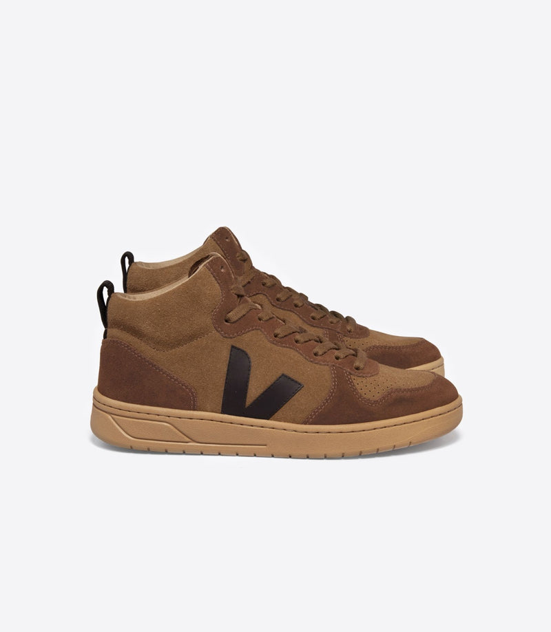 V-15 SUEDE BROWN BLACK