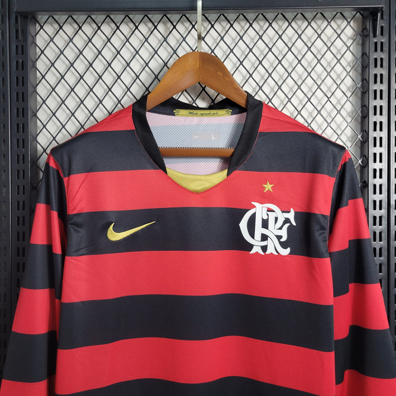 Flamengo Retrô 2009 - manga longa