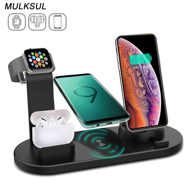 Carregador multiplo para  14/13/12/11 Pro Max Compativel com Samsung Fast Charging Dock Station